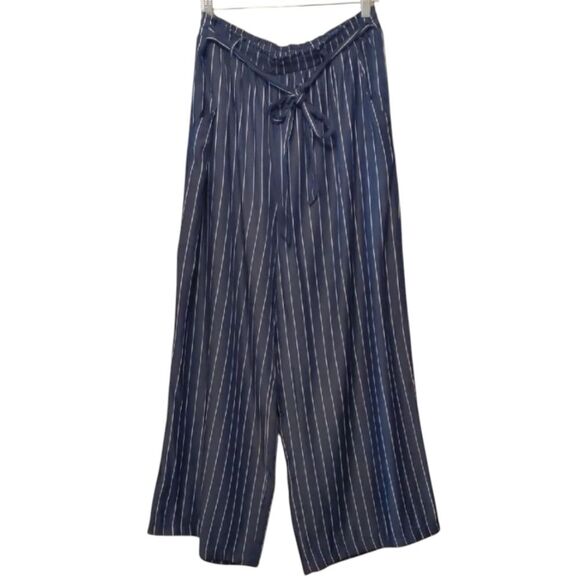 Wide-Leg High Waist Pants Casual Loungewear - Picture 2 of 9